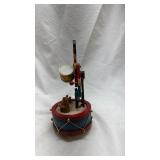 Vintage Enesco Parade of the Wooden Soldiers Music Box 1980