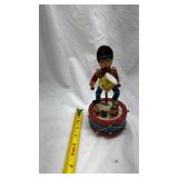 Vintage Enesco Parade of the Wooden Soldiers Music Box 1980