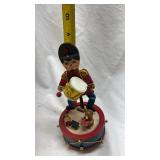 Vintage Enesco Parade of the Wooden Soldiers Music Box 1980