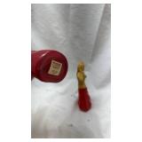 Vintage Avon Big Wheel Spanish Dancer and Matador Cologne Bottles