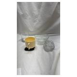Vintage Disney Character Cup with Glass Collection