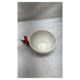 Pfaltzgraff Christmas Tea Set with Candy Cane Handle