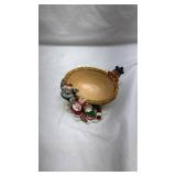 Vintage Winter Wonderland Decorative Bowl