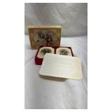 Vintage Avon Winter Frolic Decorative Soap Set