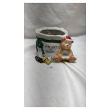 Vintage Christmas Bear Treat Holder