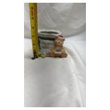 Vintage Christmas Bear Treat Holder
