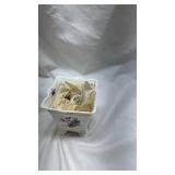 Victorian Violets Fine Bone China Footed Planter