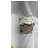 Victorian Violets Fine Bone China Footed Planter