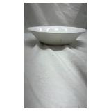 Portuguese White Ceramic Serving Bowl