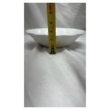 Portuguese White Ceramic Serving Bowl