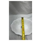 Portuguese White Ceramic Serving Bowl