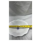 Portuguese White Ceramic Serving Bowl