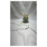 Vintage Easter Bunny Cottage Night Light