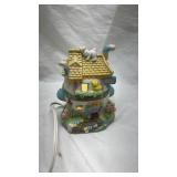 Vintage Easter Bunny Cottage Night Light