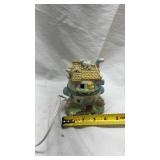 Vintage Easter Bunny Cottage Night Light