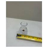 Vintage Crystal Serving Set with Cake Stand -5 pieces