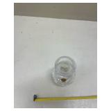 Vintage Crystal Serving Set with Cake Stand -5 pieces