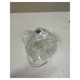 Vintage Crystal Serving Set with Cake Stand -5 pieces