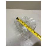 Vintage Crystal Serving Set with Cake Stand -5 pieces