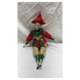 Vintage Sugar Loaf Christmas Jester Doll