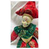 Vintage Sugar Loaf Christmas Jester Doll
