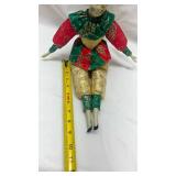 Vintage Sugar Loaf Christmas Jester Doll