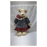 Vintage 1995 ANCO Mouse Plush Doll