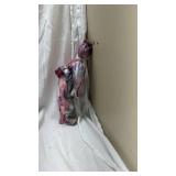 Vintage Pierrot Doll with Iridescent Purple Costume