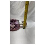 Vintage Pierrot Doll with Iridescent Purple Costume