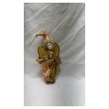 Vintage Porcelain Harlequin Ornament