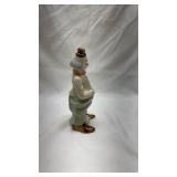Vintage Porcelain Clown Figurine