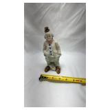 Vintage Porcelain Clown Figurine