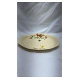 Vintage Homer Laughlin Floral Serving Platter