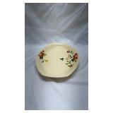 Vintage Homer Laughlin Floral Serving Platter