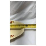 Vintage Homer Laughlin Floral Serving Platter