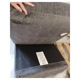 1 Section Modular Couch, Gray