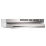 Broan Nutone 30 inches Under Cabinet Range Hood, Stainless Steel