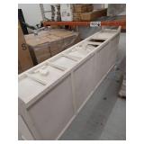 Strella White Modern Sideboard Cabinet