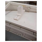 Strella White Modern Sideboard Cabinet