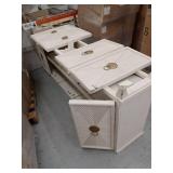 Strella White Modern Sideboard Cabinet