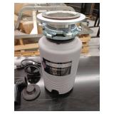 Glacier Bay TurboGrind 1/2 hp. Continuous Feed Garbage Disposal with Power Cord