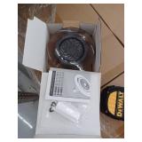 Speakman Reaction Single Function Fixed Shower Head  2.0 GPM  Smokey Gray