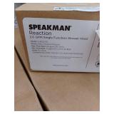 Speakman Reaction Single Function Fixed Shower Head  2.0 GPM  Smokey Gray