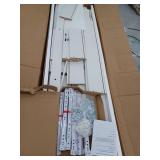FUFU&GAGA9-Drawer White Paint Finish Dresser Chest of Drawers 31.5 in. H x 63 in. W x 15.7 in. D
