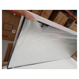 LuxHomez 32 in. W. x 71.2 in. H Modern Rectangle Aluminum Alloy Full Length Mirror Black Wall Mirror/Floor Mirror