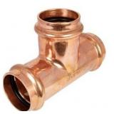 Apollo 1-1/2" Copper Press Tee Fitting - item#-10017743