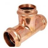 Apollo 1-1/2" Copper Press Tee Fitting - item#-10017743