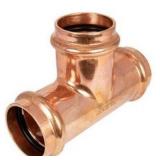 Apollo 1-1/2" Copper Press Tee Fitting - item#-10017743