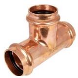 Apollo 1-1/2" Copper Press Tee Fitting - item#-10017743