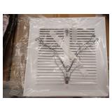 Broan-Nutone S97011308 White Metal Grille Kit - Fits Models 670  671  688 & 689 -lot of 5